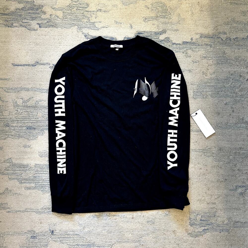 NWT Youth Machine LS T-Shirt Black XL